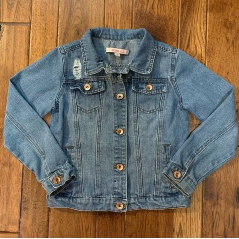 Cisono Kids Classic Trucker‎ Denim Jacket - Girls Size 8